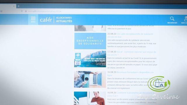 L'action sociale vue par CAP CAVEIRAC смотреть онлайн