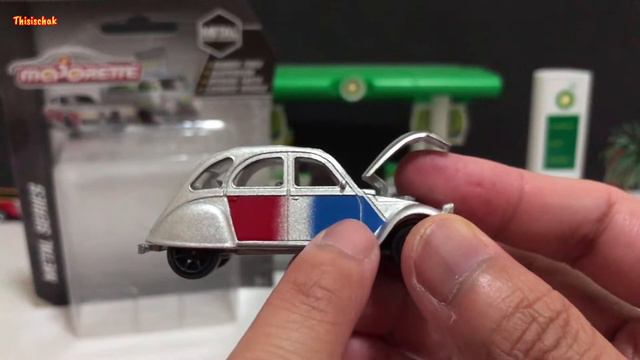 ใหม่ล่าสุด!!! รีวิวรถเหล็กมาจอเร็ต เมทัล ซีรี่ย์ Unboxing Review Majorette Citroën 2CV Metal Series
