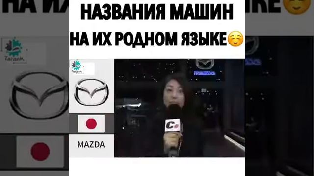 Названия машин на их родном языке ? смотреть онлайн