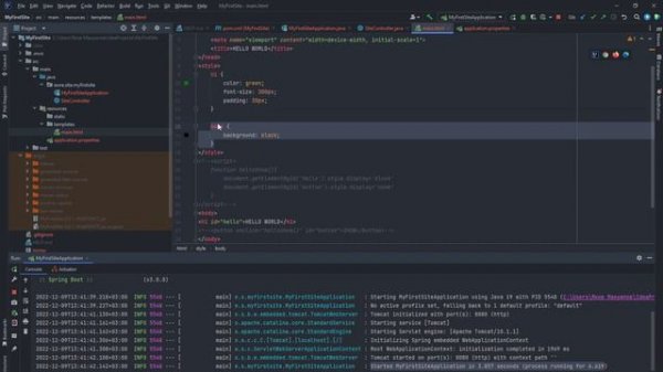 JAVA СОЗДАНИЕ САЙТА С 0
