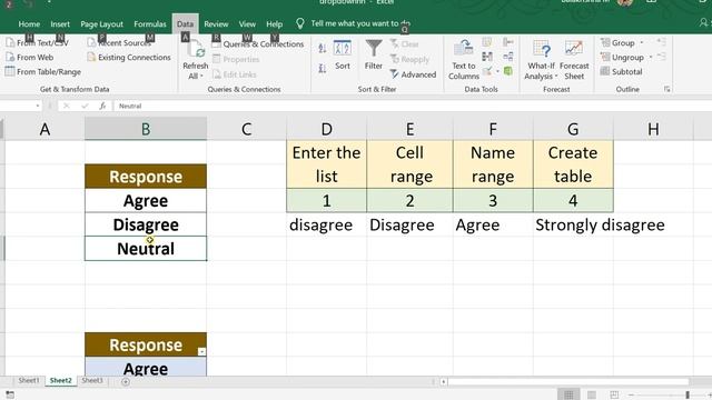 How to create a DropDown list in excel || Ms Excel смотреть онлайн