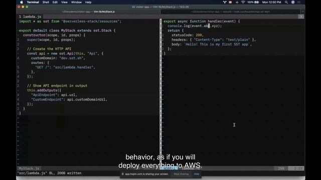How to Build a Complete Serverless App on AWS Using SST by Frank Wang | CODEstantine смотреть онлайн