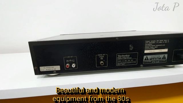 Antigo CD player Technics SL-P550 Japonês ( vendido ) смотреть онлайн