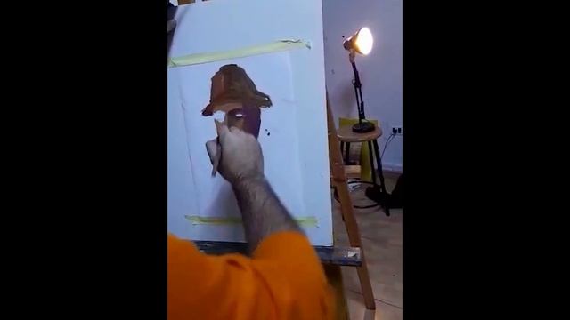 Life Model - Quick oil sketch смотреть онлайн