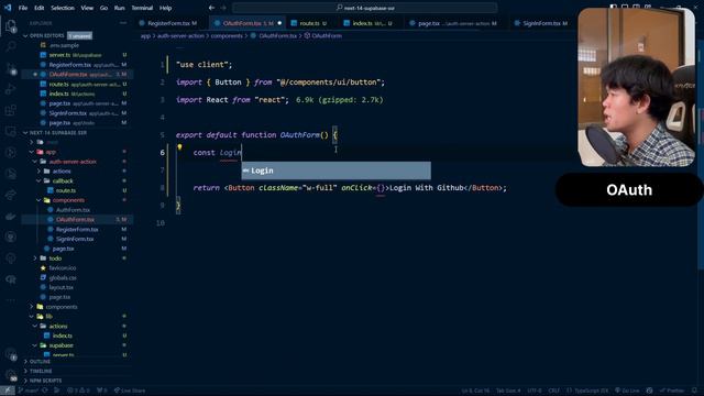 Next.js 14 + @supabase/ssr: Authencation, Oauth, Page Protection,CRUD