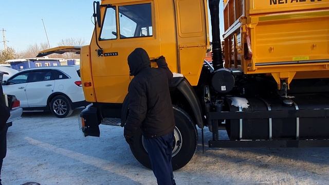 НОВЫЙ КАМАЗ 65115 БЕЗ ЭЛЕКТРОНИКИ С ПРИЦЕПОМ. ОТГРУЗКА г.КАЗАНЬ смотреть онлайн