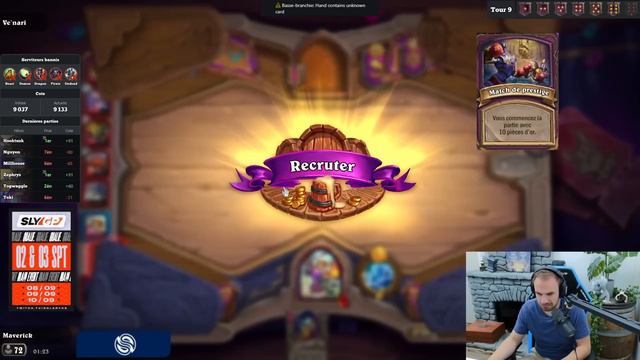 DUO DORE POUR UN BOARD MONSTRUEUX | Maverick Hearthstone Battlegrounds смотреть онлайн
