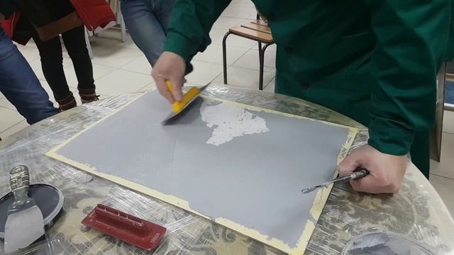 Интересный Мастер класс по декоративным покрытиям группы KALE Istanbul 2017 Часть 1 смотреть онлайн