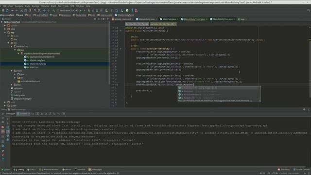 Android Espresso - Recorder смотреть онлайн