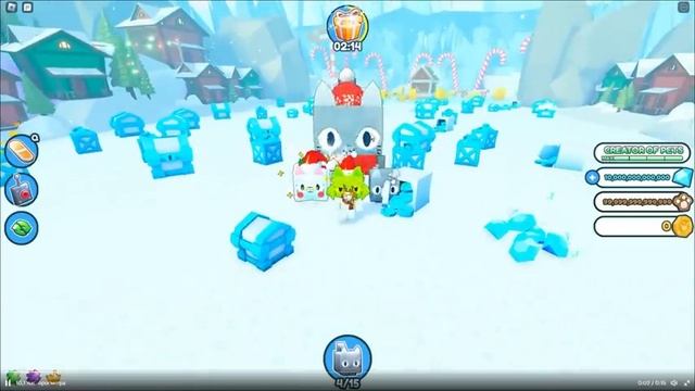 НОВЫЙ TITANIC JOLLY CAT В ОБНОВЛЕНИИ CHRISTMAS 2022 В PET SIMULATOR X В РОБЛОКС! ROBLOX смотреть онлайн