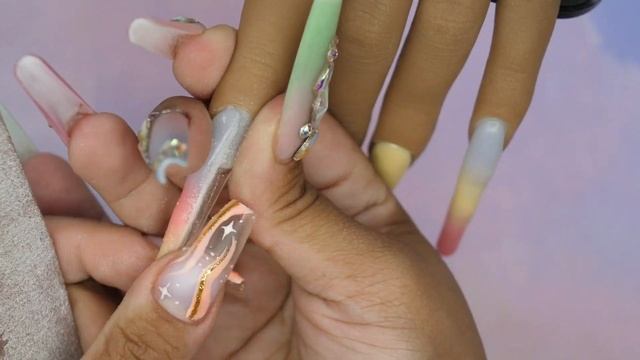Subscribers Request | Did I nail it? | Recreating Vanessas Nailz Design | Builder Gel Nails Tutoria смотреть онлайн