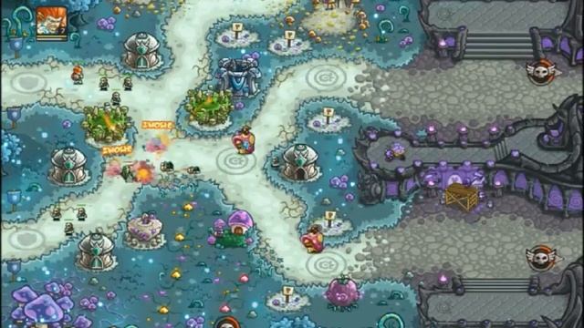 Kingdom Rush Origins - THE UNSEELIE COURT [veteran] [heroic] смотреть онлайн