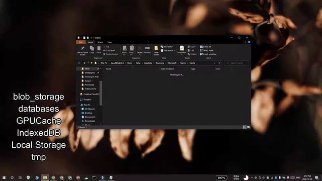 How to clear the Microsoft Teams Cache смотреть онлайн