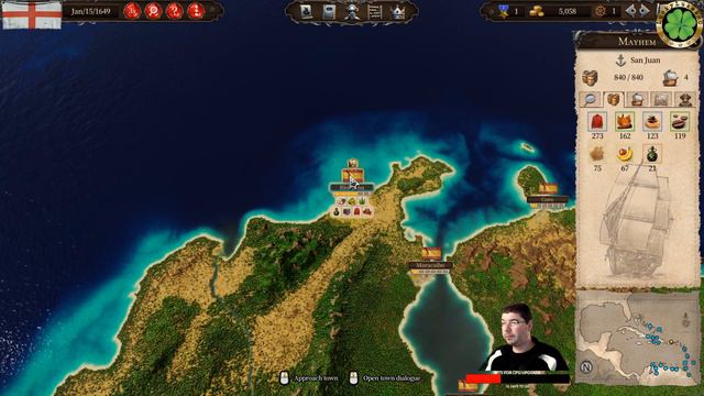 Port Royale 4 Gameplay - First Trade Route #2 смотреть онлайн