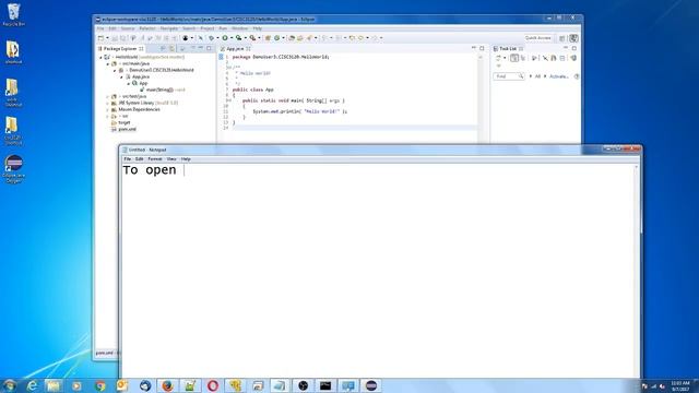 Eclipse: Create Java Project in Eclipse with Maven and Update for Java 1.8 смотреть онлайн