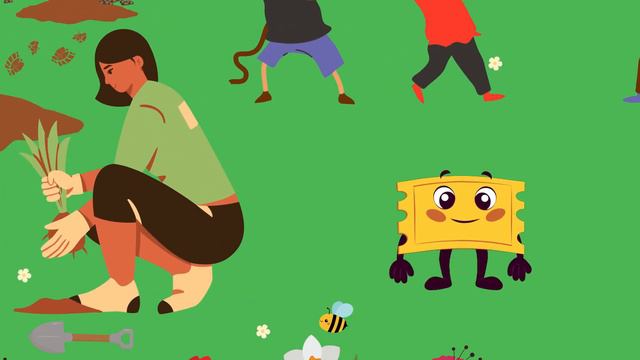 Speaking Practice: Spring Activities | Present Continuous | The Bubbly Channel