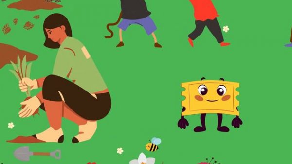 Speaking Practice: Spring Activities | Present Continuous | The Bubbly Channel