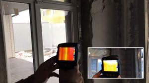 Сравниваем 2 дома тепловизором. Обследование дома тепловизором