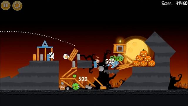 Angry Birds Seasons Walkthrough Trick or Treat Level 1-9 [3 Stars] смотреть онлайн