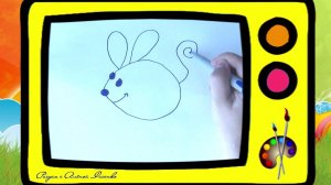 Как нарисовать мышку. Оживающие рисунки / How to draw a mouse