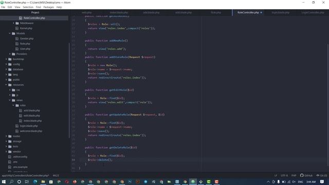 #08 How to Make Student Management System in Laravel9 (CRUD Role Laravel9) by Ninja Web смотреть онлайн