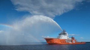 Строительство ледокола «Александр Санников» - Газпром Нефть и Выборгский судостроительный завод.mp4