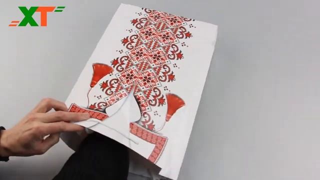 Пакет подарочный большой бумажный «Вышиванка» P1001(размер 26х38х8 см), Украина смотреть онлайн
