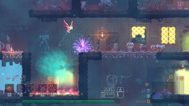 Dead Cells . Как легко пройти 4 клетку. Запись со стрима. смотреть онлайн