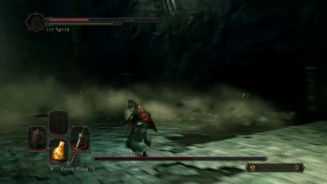 Dark Souls II: Sinh, the Slumbering Dragon Boss Fight смотреть онлайн