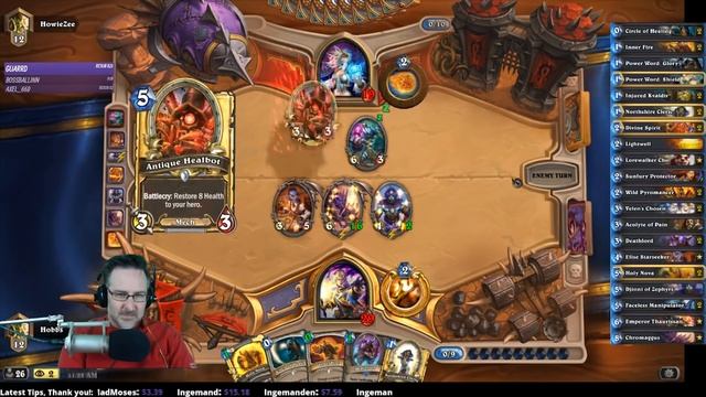 Last few Games before Whispers of the Old Gods ~Hearthstone Heroes of Warcraft League of Explorers смотреть онлайн