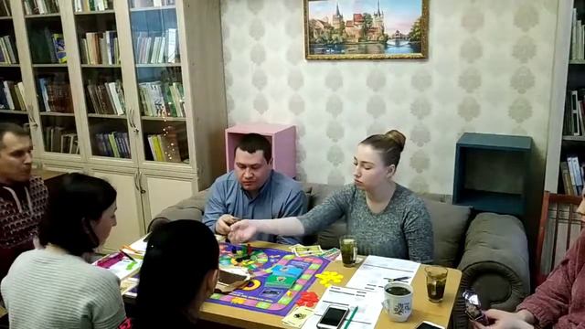 Занятие по финансовой грамотности на базе игры Cashflow 101 17.02.2019 смотреть онлайн