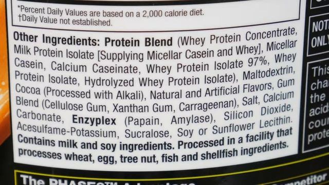 MuscleTech Phase 8 Protein Milk Chocolate - REVIEW
