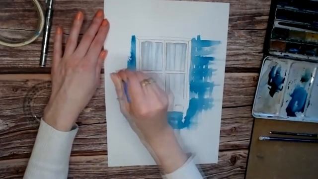Рисуем вместе в школе ArtStart "Окно" смотреть онлайн
