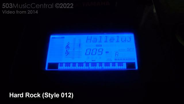 Yamaha PSR-E423: Hallelujah (Handel's Messiah) смотреть онлайн