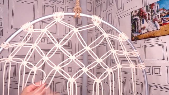 DIY ПОДВЕСНОЕ КРЕСЛО-ГАМАК ? КАК СПЛЕСТИ КРЕСЛО СВОИМИ РУКАМИ смотреть онлайн