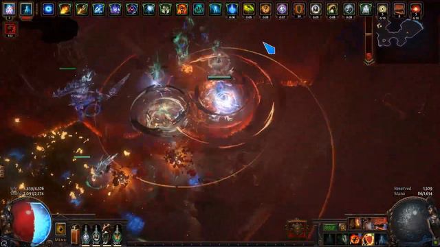 [PoE] T16 Minotaur Map vs Detonate Dead / CwC Cyclone / Aegis Block / Necromancer Build 3.16 смотреть онлайн