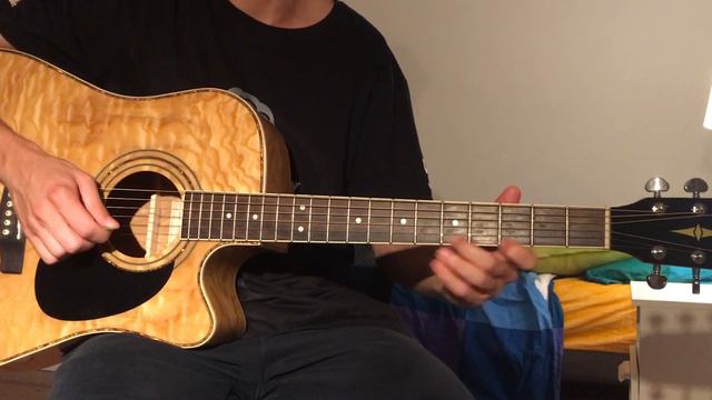 Girls Like You - Maroon 5 ft. Cardi B (Acoustic Guitar & Loop Station Cover) смотреть онлайн