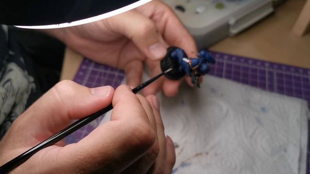 How To Paint A Basic Grim Dark Miniature. #warhammer #gamesworkshop #grimdark