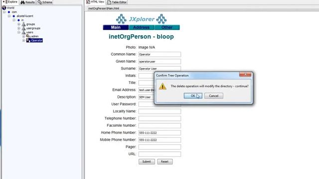 Jxplorer to connect to LDAP смотреть онлайн