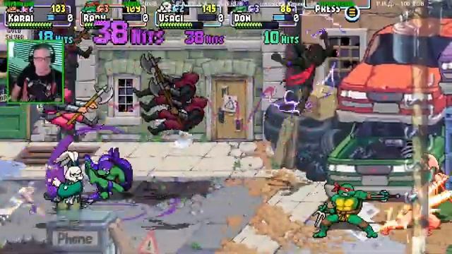 TMNT Shredder’s Revenge (DLC) - Прохождение co-op (PC) 18+ смотреть онлайн