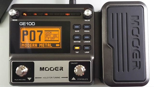 #002 How To Turn The Unit On/Off MOOER GE100