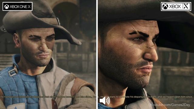 Greedfall XBOX SERIES X VS XBOX ONE X Graphics Comparison Gameplay [4K] Next Gen Graphics смотреть онлайн