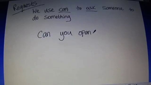 CAN for permission, requests and offers смотреть онлайн