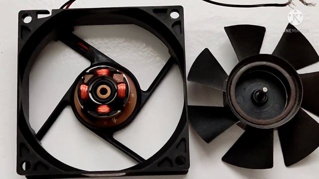 ADDA Fan AD8012US-A70GL 12V 0.30A 3250rpm 8025 (rare Propeller) Made In China