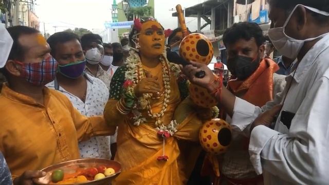 Old City Bonalu Rangam (Oracle) 2020 at Akkanna Madanna Mahankali Mandiram. смотреть онлайн