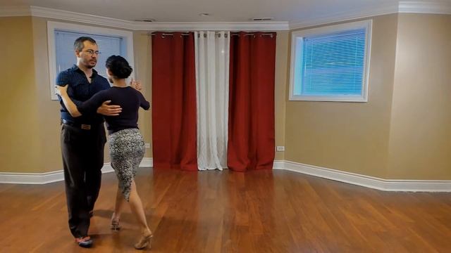 Argentine Tango Lesson 17: Walking Outside In Parallel смотреть онлайн
