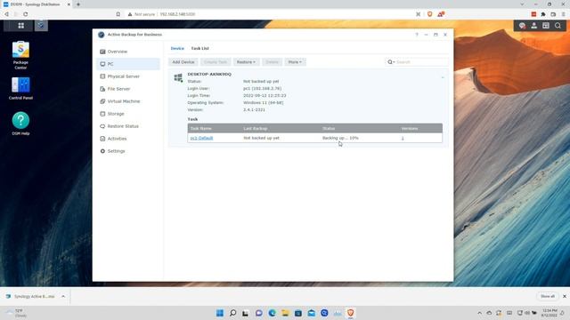 Synology NAS Active Backup - How to Automatically Back Up Windows PCs on Your Network! смотреть онлайн