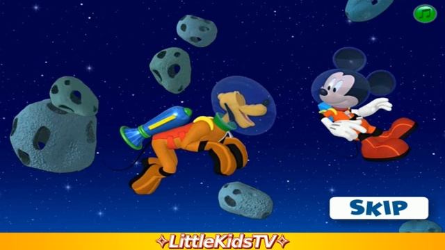 [✧LittleKidsTV✧] Mickey Mouse Space Adventure - Mickey Mouse Clubhouse Game For Kids смотреть онлайн