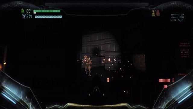 Brutal Doom Black Edition 3.36 [Rain, Parallax, Visor, Relighting] - Enhanced E1M7 | 4K/60 смотреть онлайн